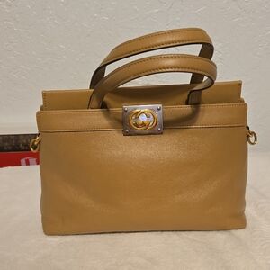Gucci Tan Leather Women's Bag